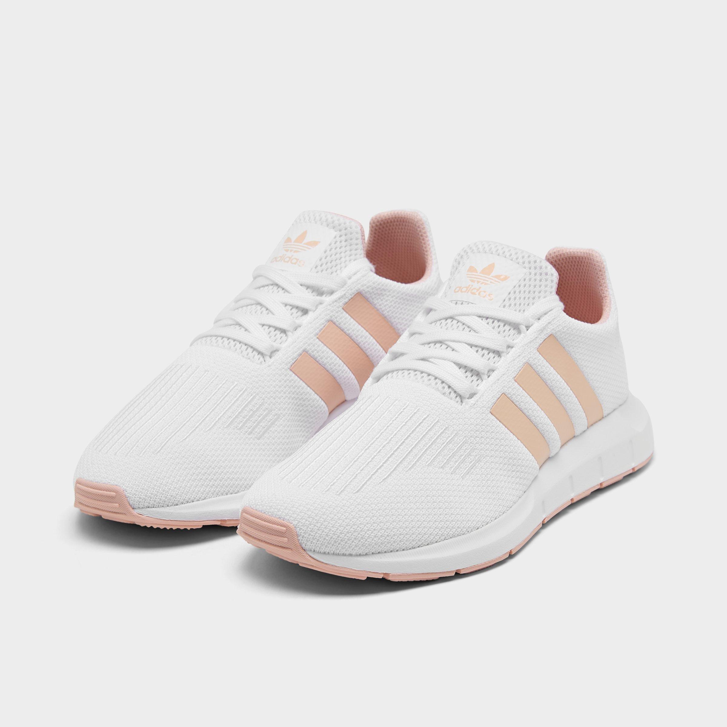 adidas swift run white orange