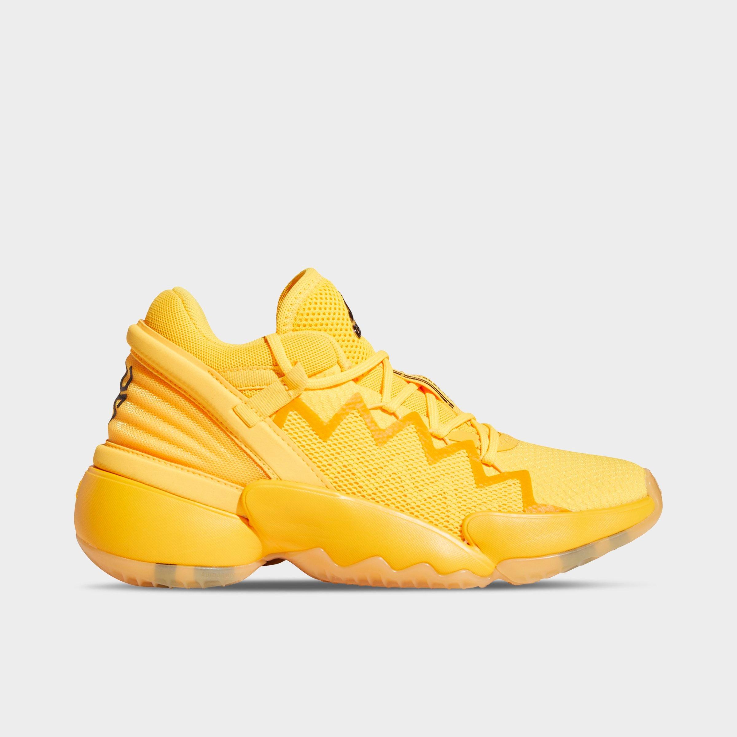 kids gold basketball shoes