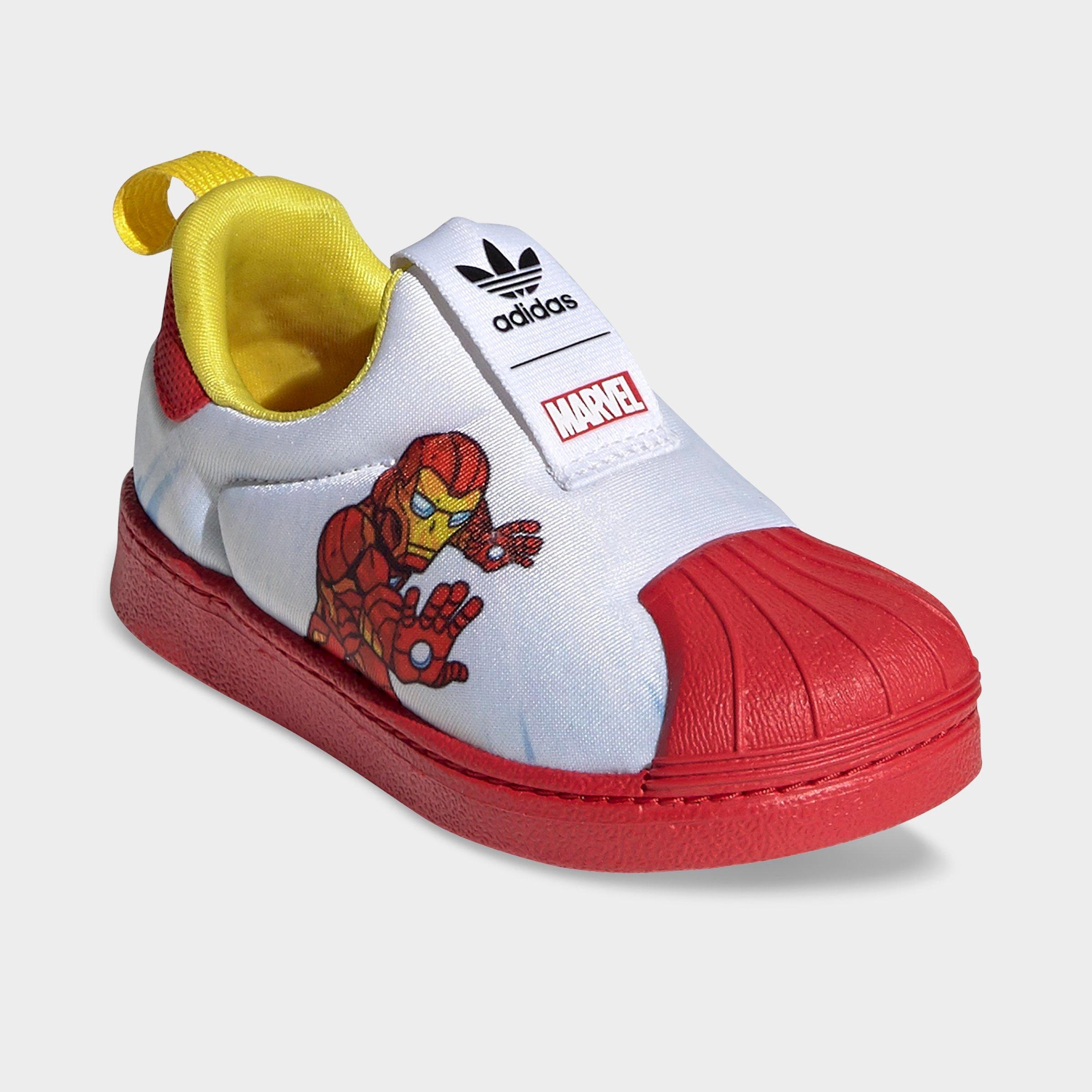 adidas originals superstar slip on kids yellow
