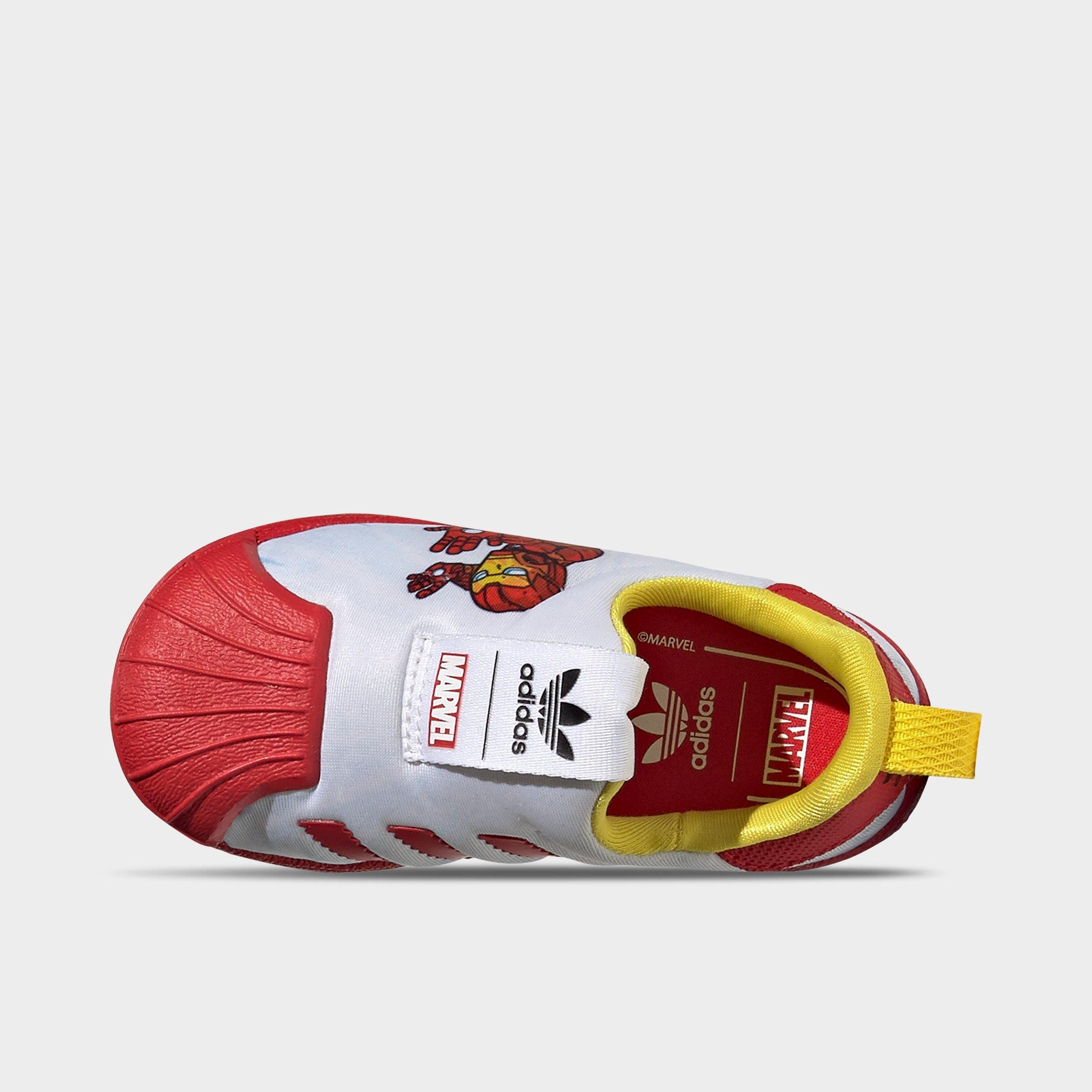 adidas originals superstar slip on kids yellow