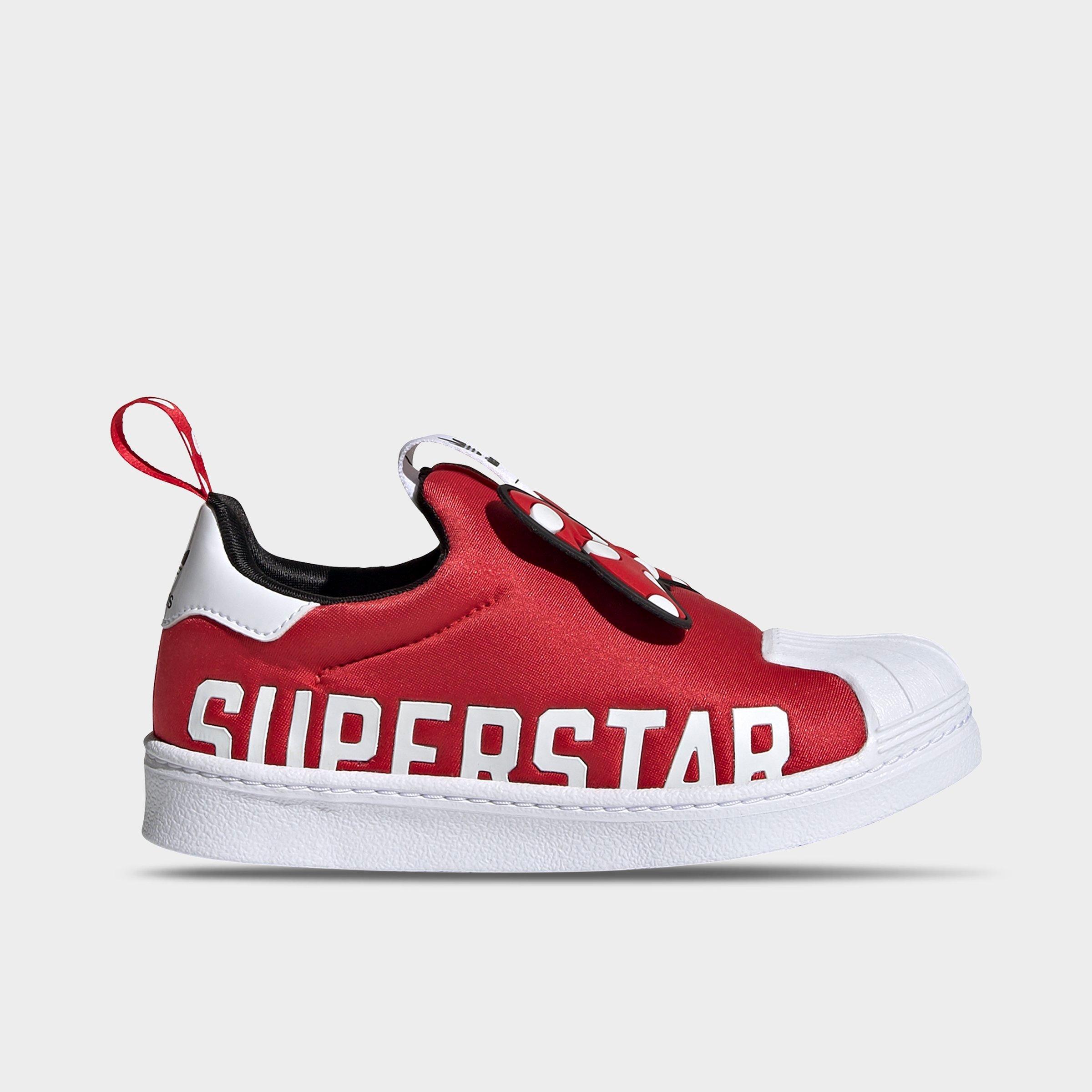 adidas originals superstar kids red