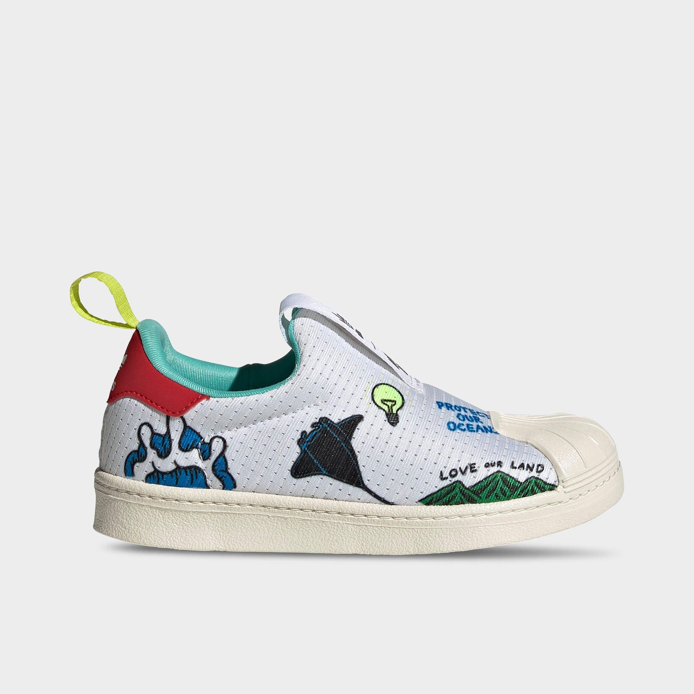 adidas originals superstar kids Green