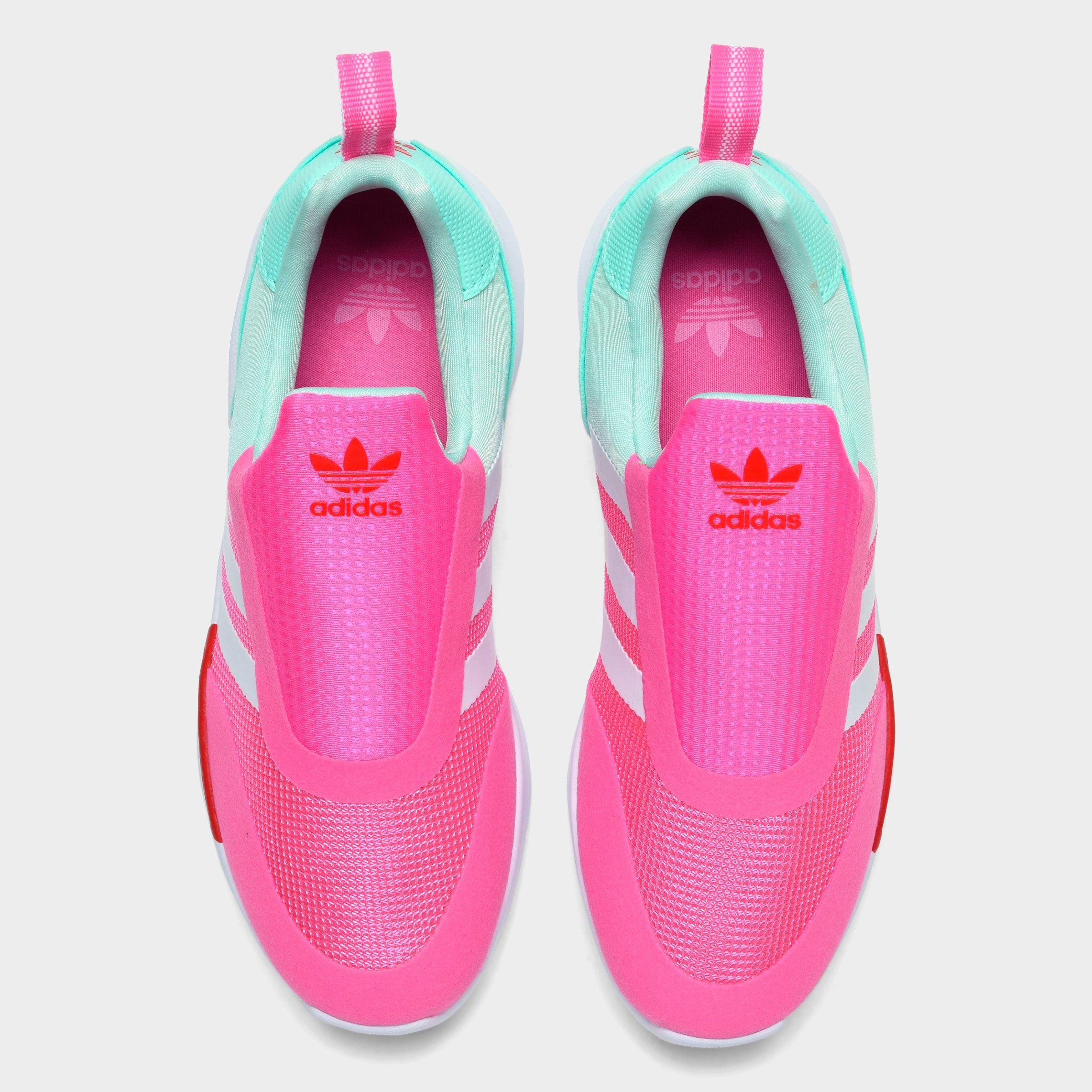 girls slip on adidas