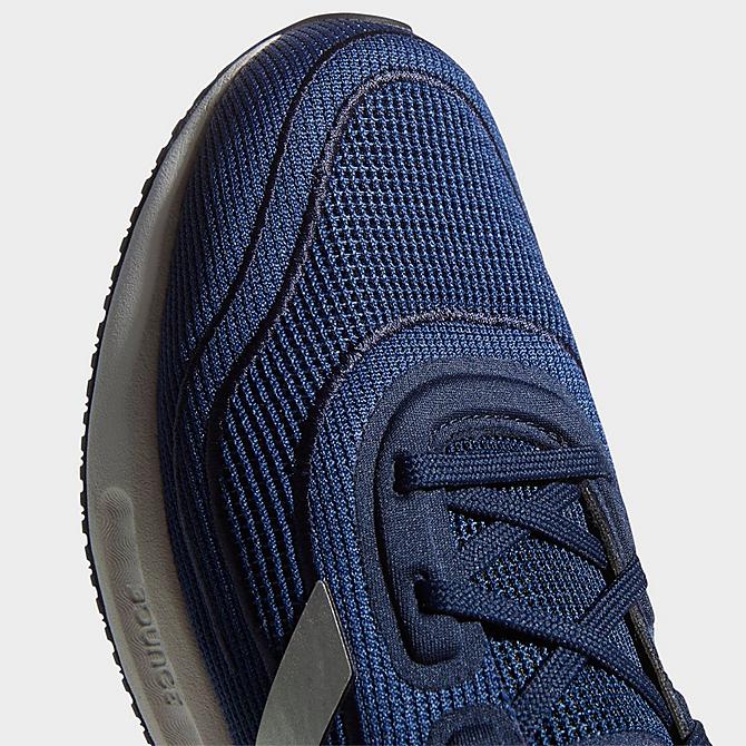 Left view of Men's adidas Supernova Running Shoes in Collegiate Navy/Silver Metallic/Core Black Click to zoom