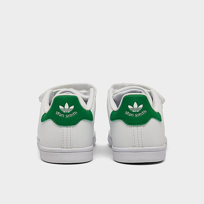 Kids' Toddler adidas Originals Stan Smith Hook-and-Loop Strap Casual Shoes  | JD Sports