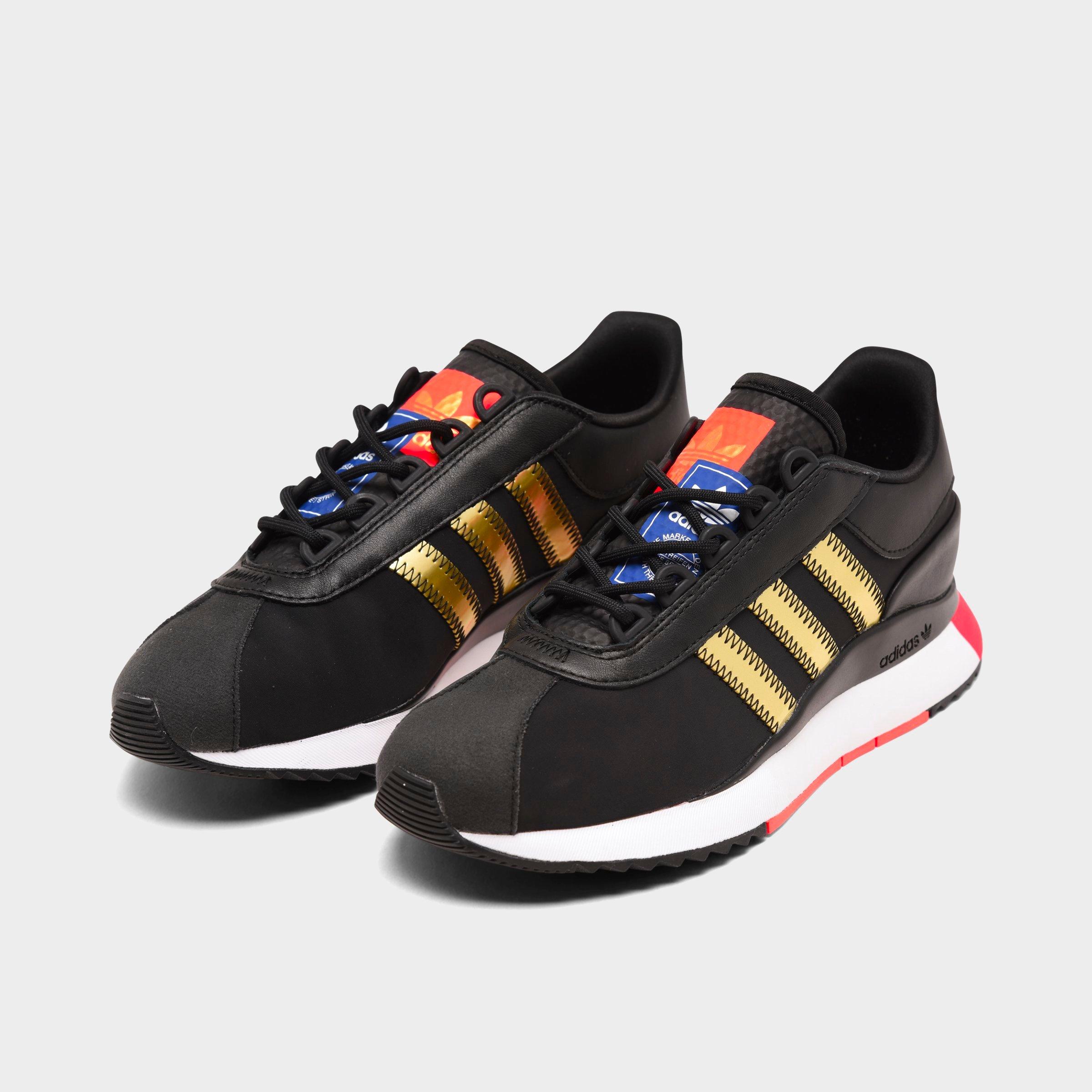 black and gold adidas sneakers womens