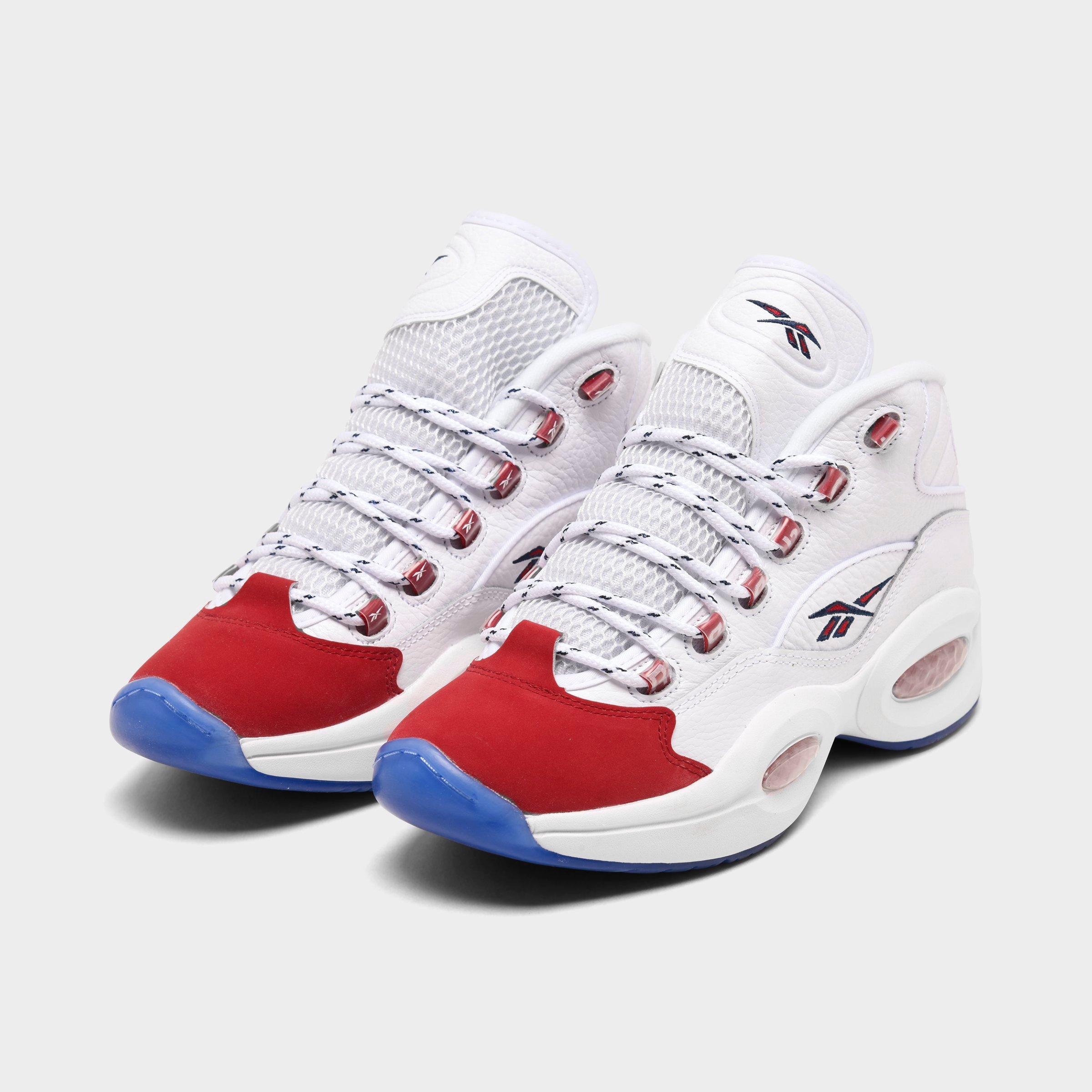 men's reebok question mid basketball shoes