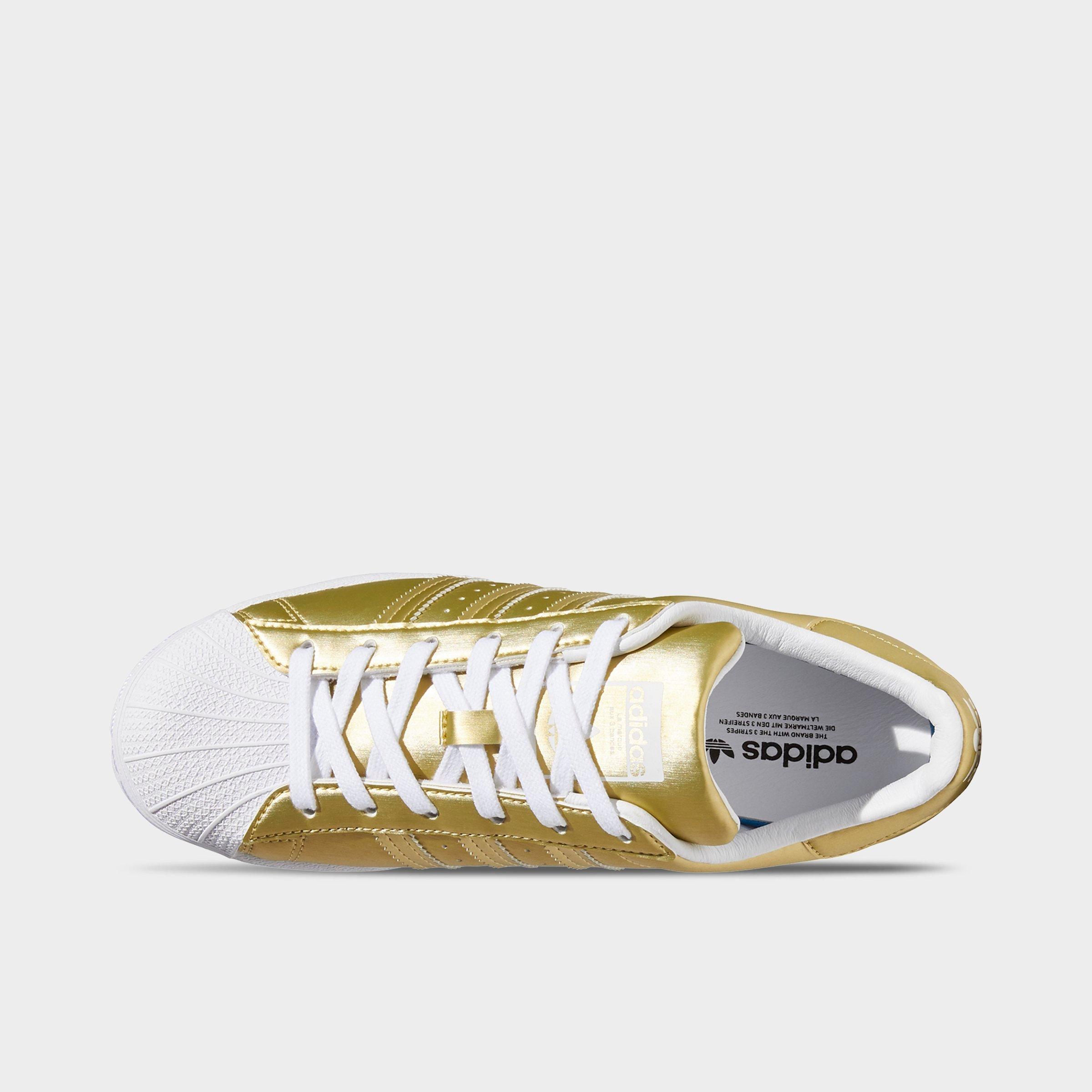 adidas originals superstar women's gold