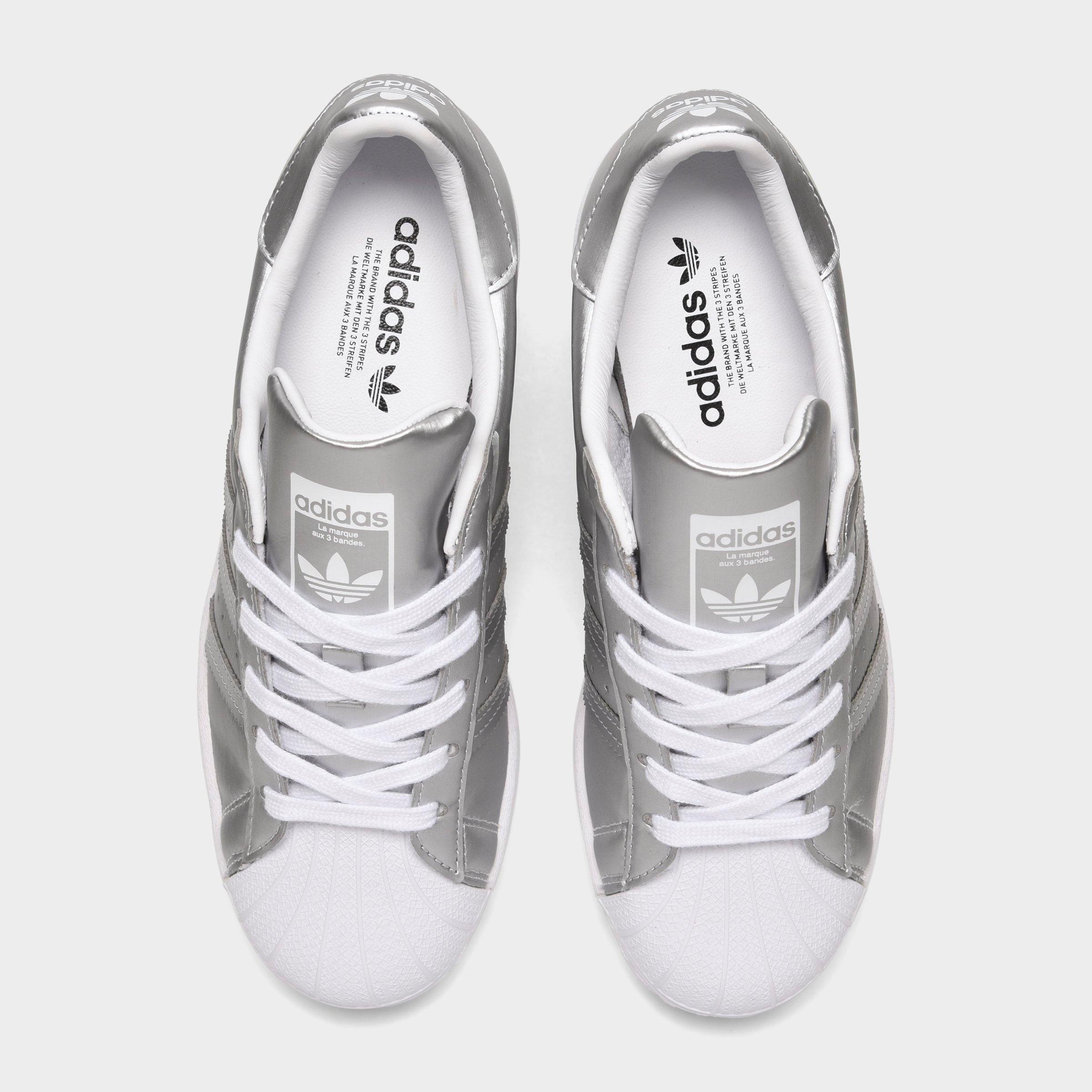 women's adidas originals superstar metallic casual shoes