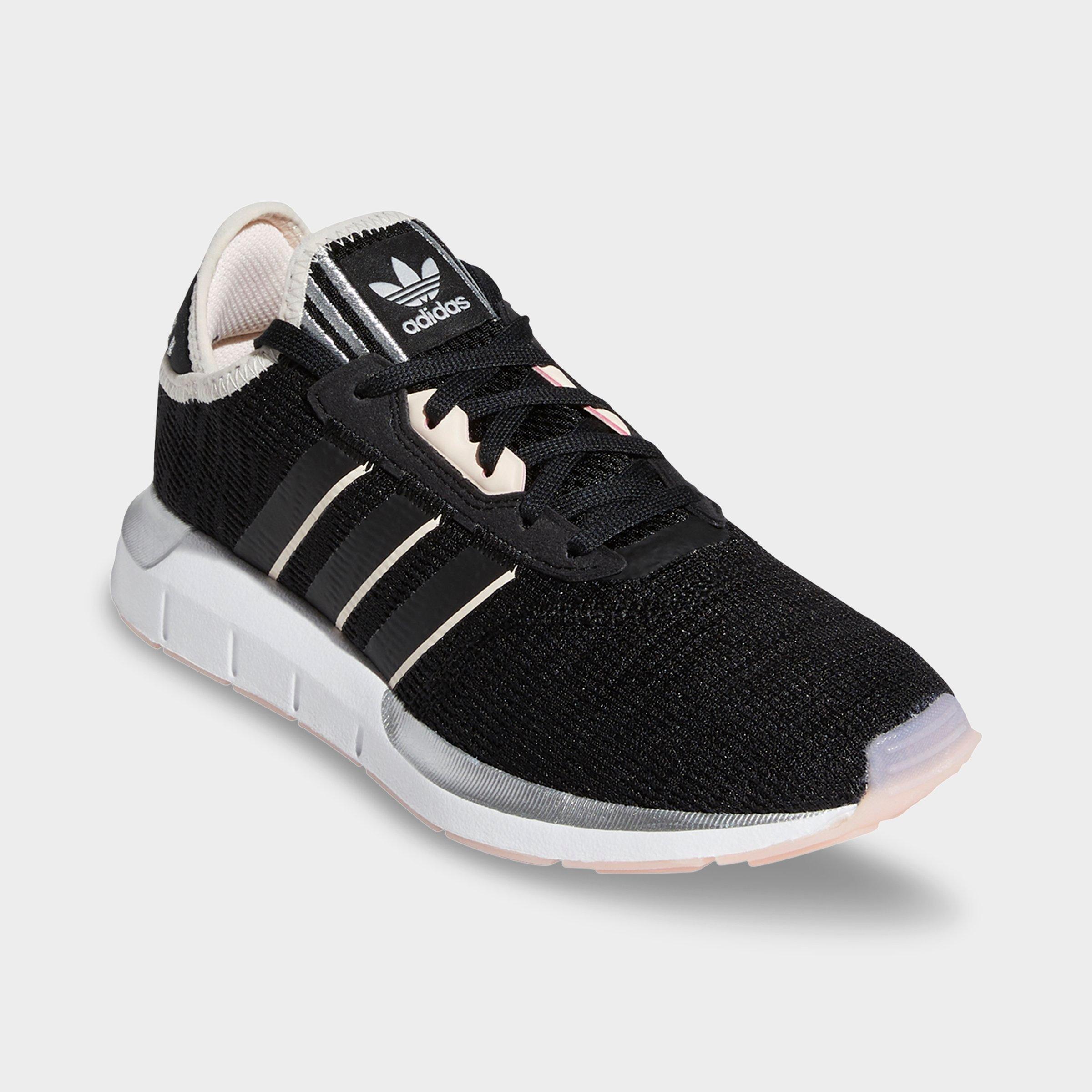 adidas swift run core black true pink