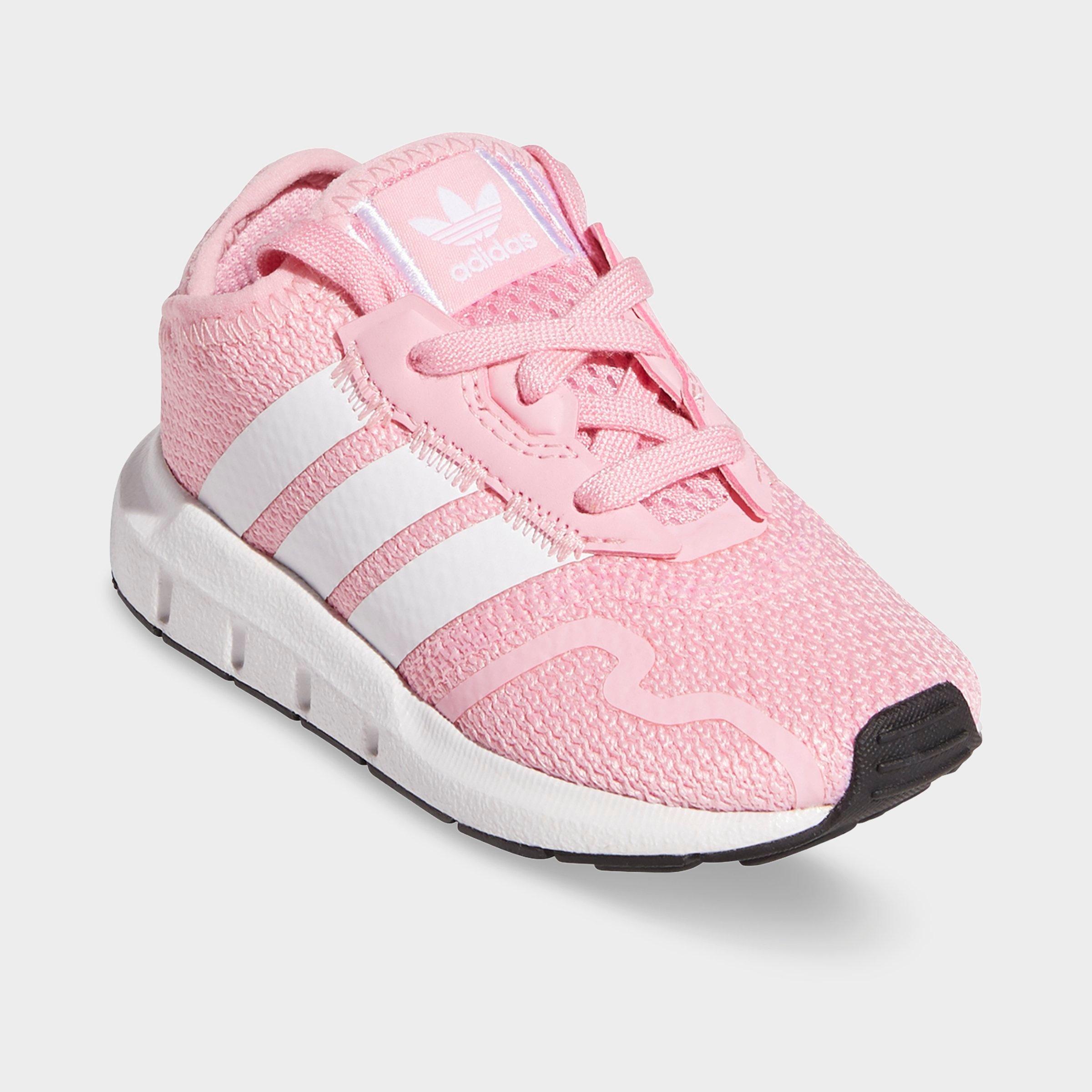 adidas pale pink swift run trainers