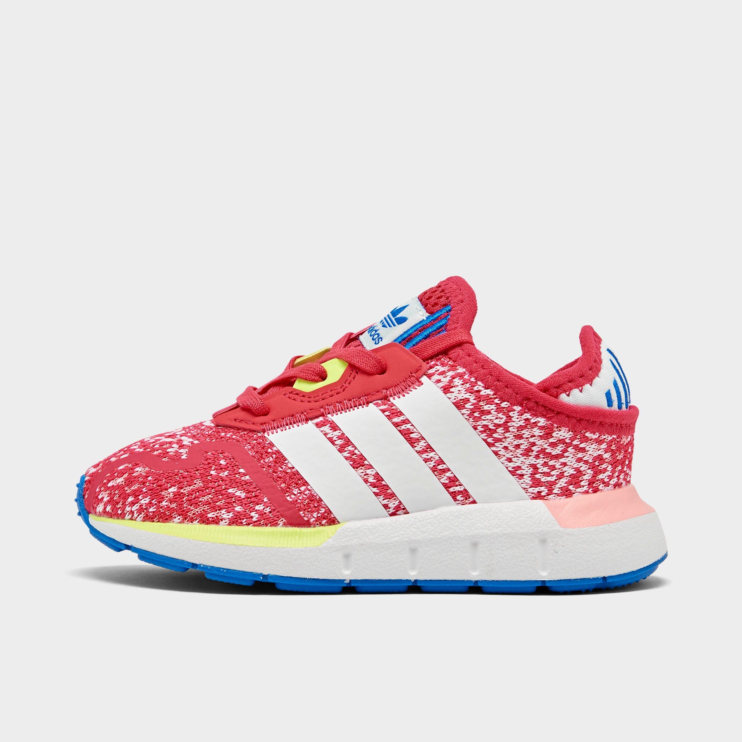 adidas originals swift run sneakers in pink multi