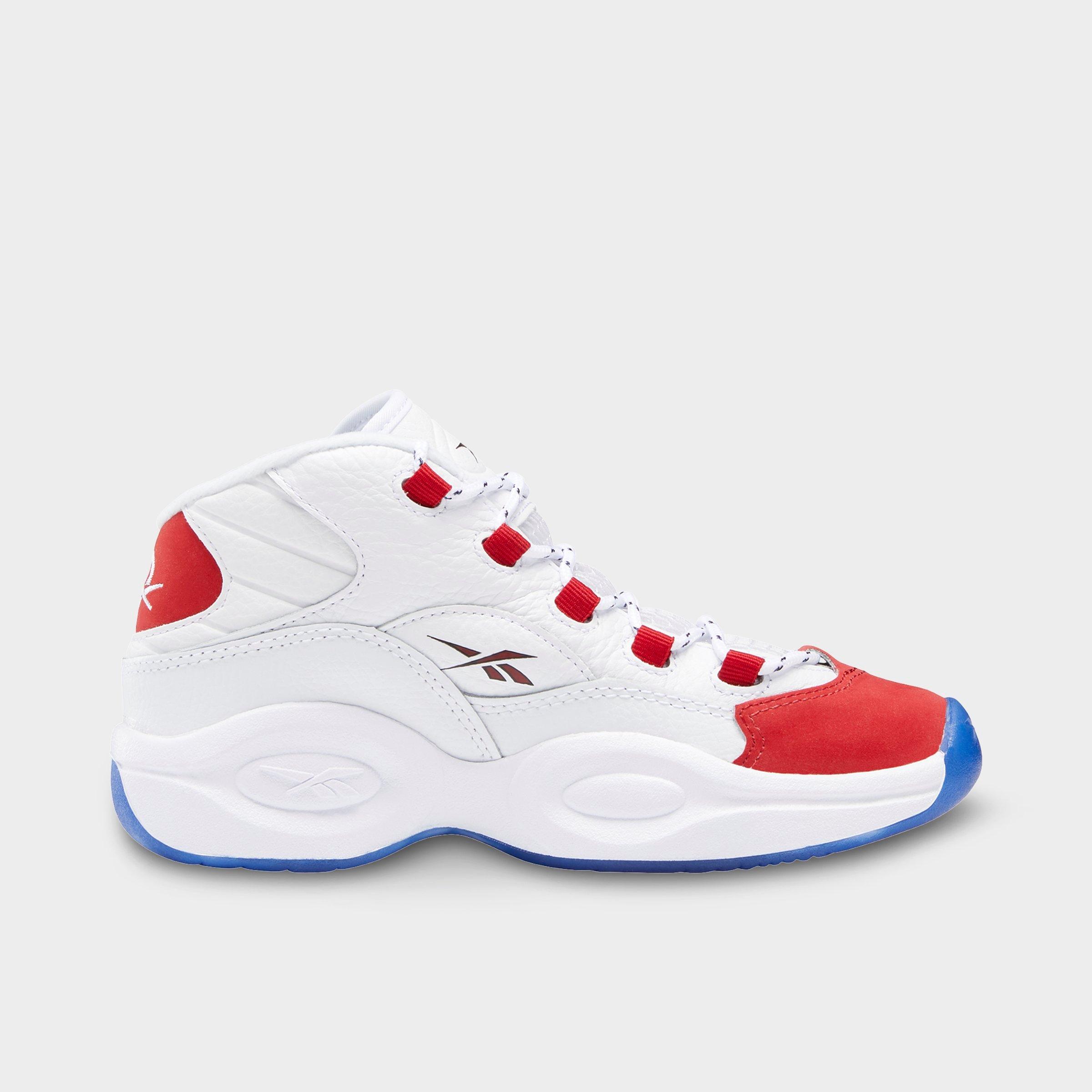 reebok question mid basketball shoes