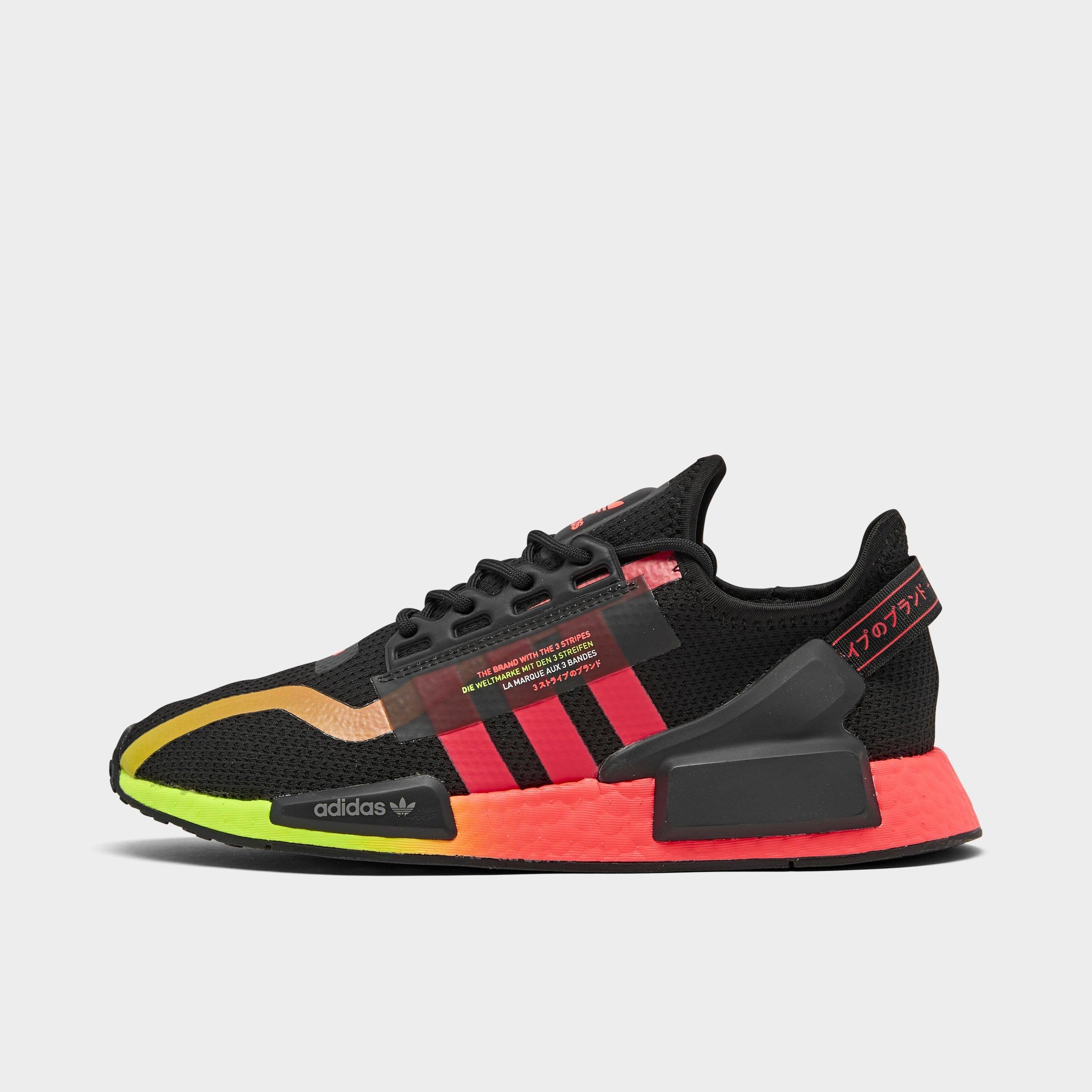 adidas nmd pink and green