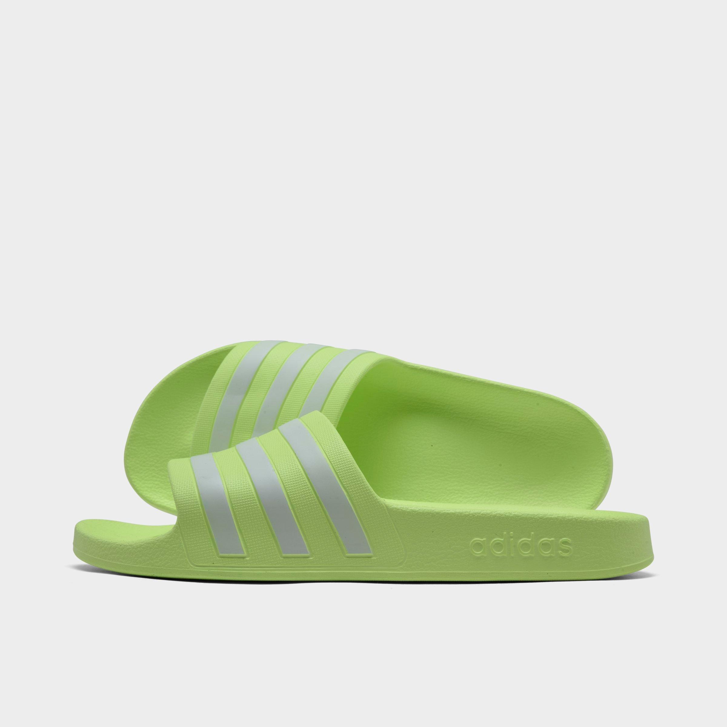 adidas yellow sandals