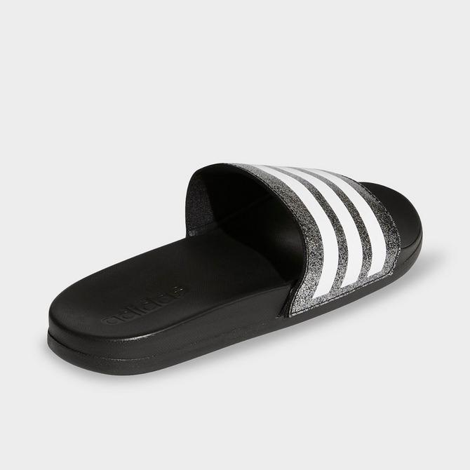 Adidas women's adilette on sale cloudfoam+ slide sandal