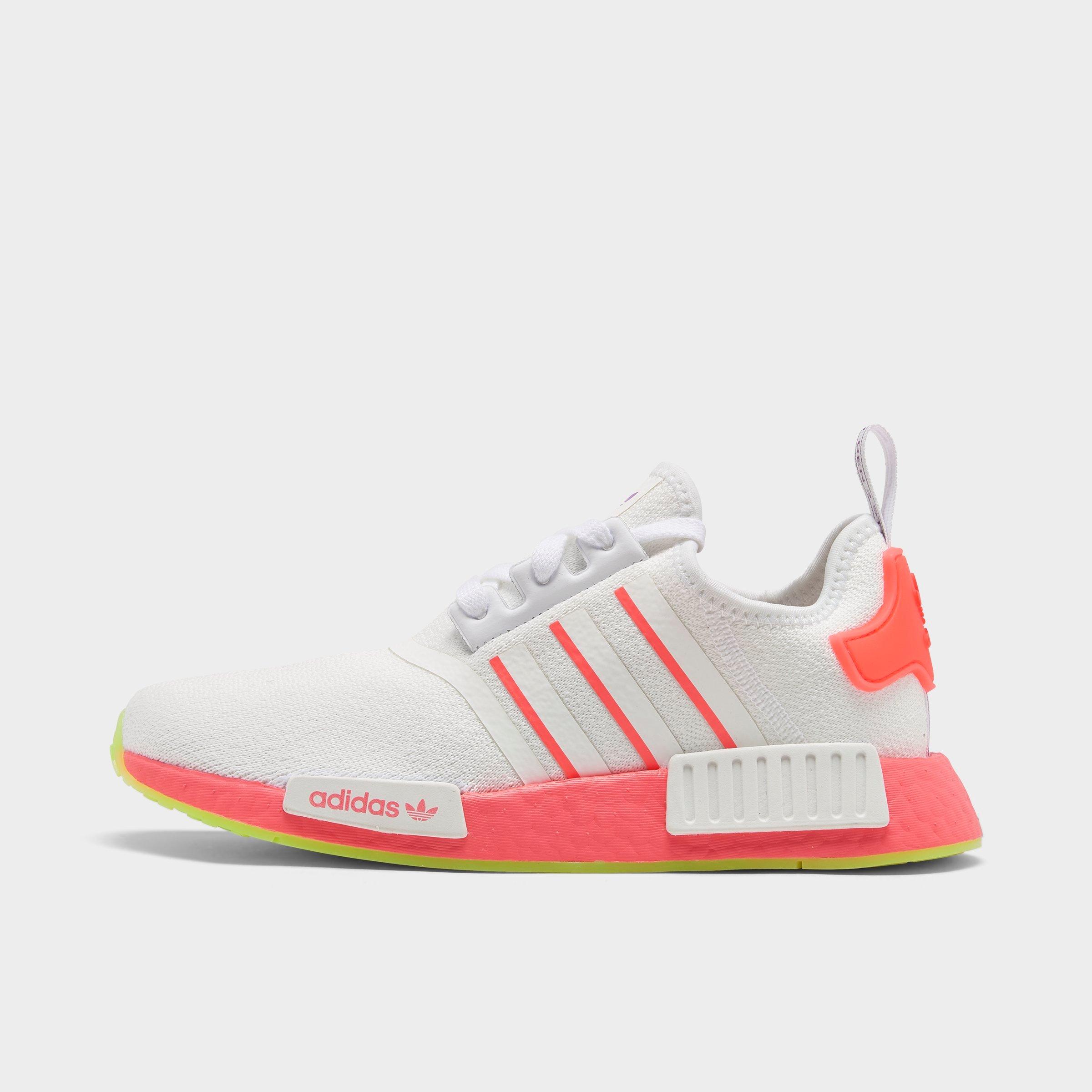 adidas nmd pink and white