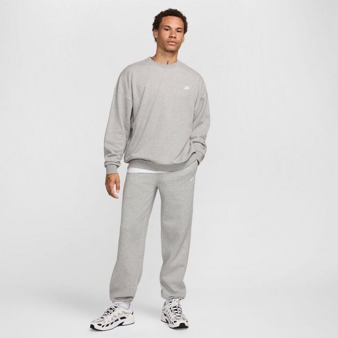 Nike light grey sweatpants mens best sale