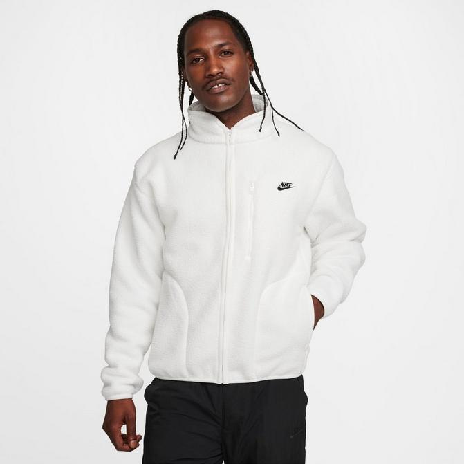 Nike sportswear fleece jacket deals size medium