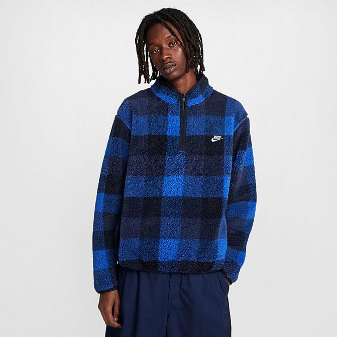 Men's Nike Club Winterized Fleece Half-Zip Top| JD Sports Men's Nike Club Winterized Fleece Half-Zip Top| JD Sports