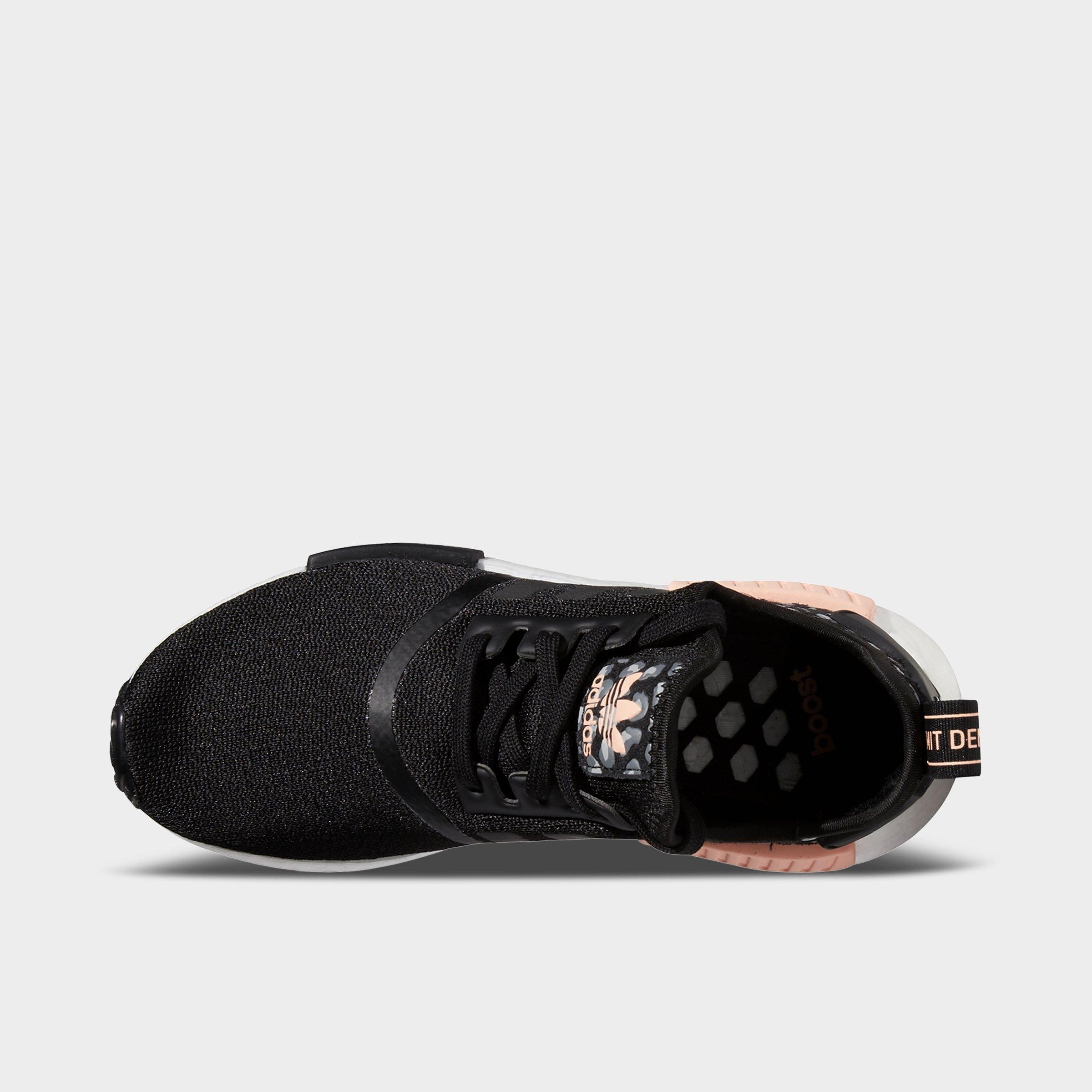 adidas nmd r1 womens black and pink