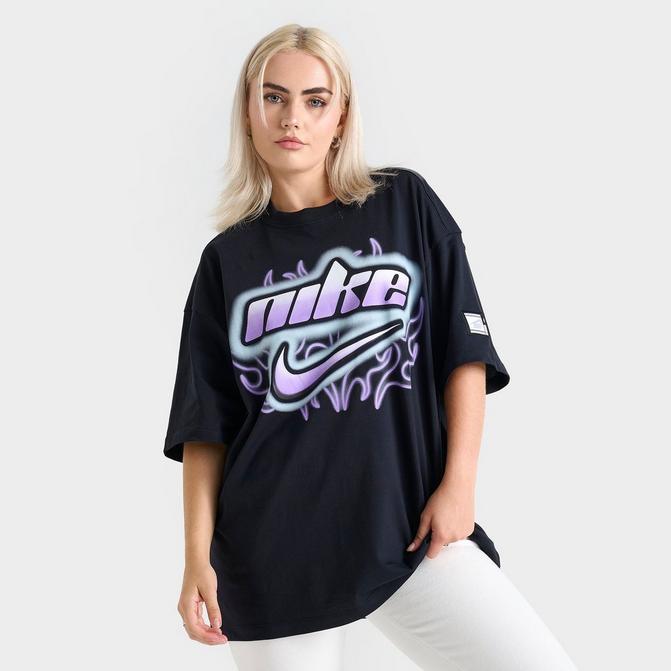 Women s Nike Sportswear Oversized Short Sleeve T Shirt