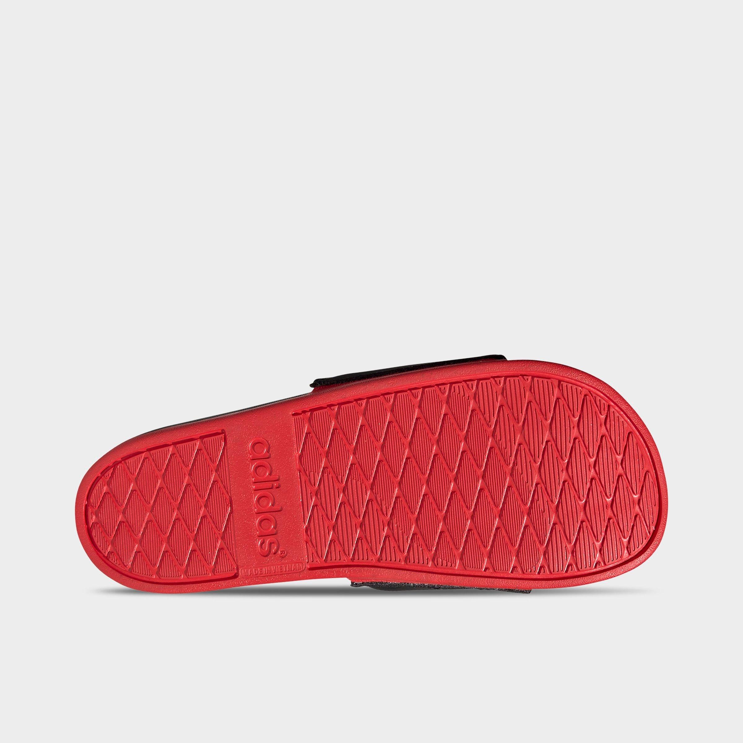 adilette comfort slides maroon