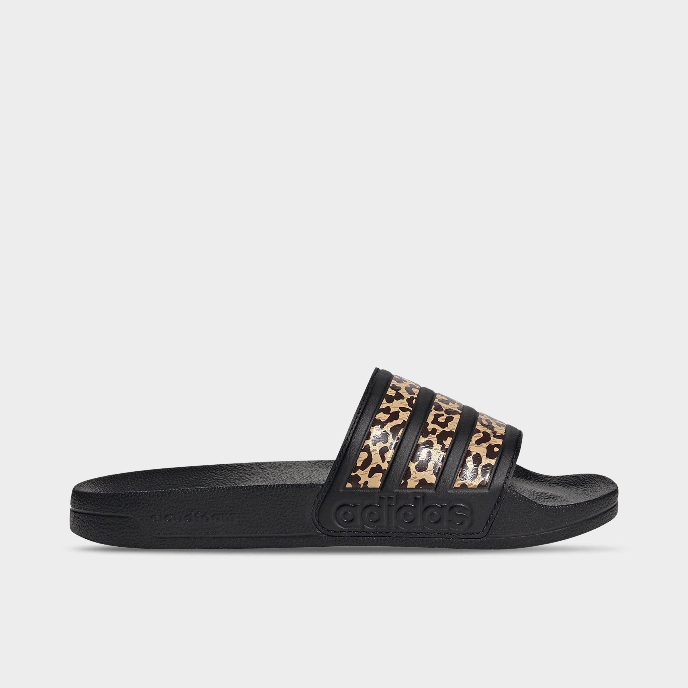 adidas leopard sandals