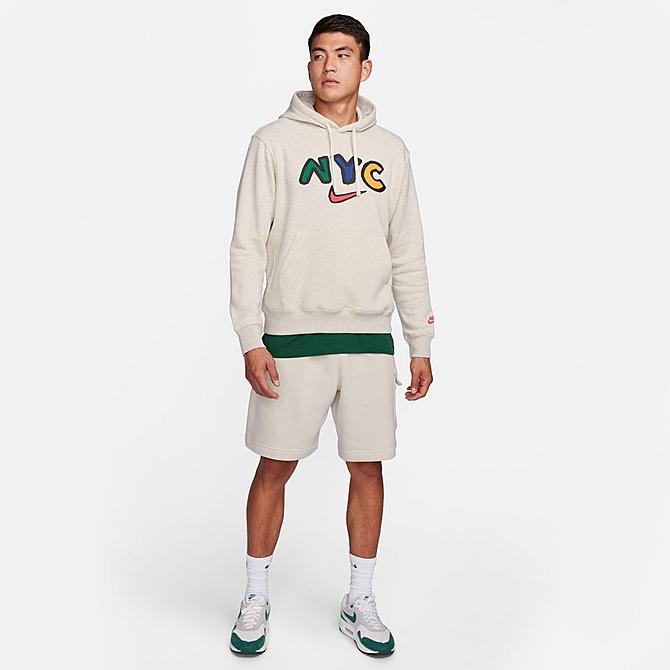 Men's Nike Sportswear Club Fleece NYC Local Pullover Hoodie Men's Nike Sportswear Club Fleece NYC Local Pullover Hoodie