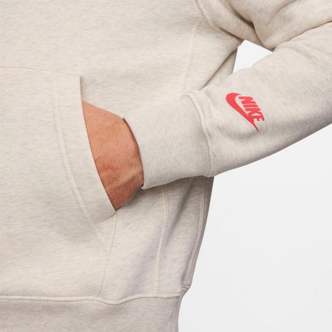 Nike club hoodie online bone