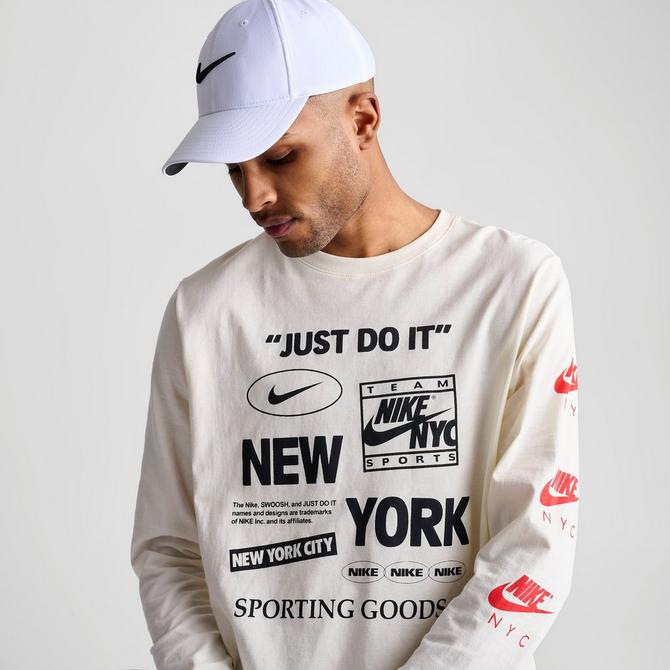 Mens nike just do it sweatshirt sale