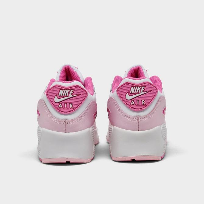 Girls' Little Kids' Nike Air Max 90 Leather Casual Shoes