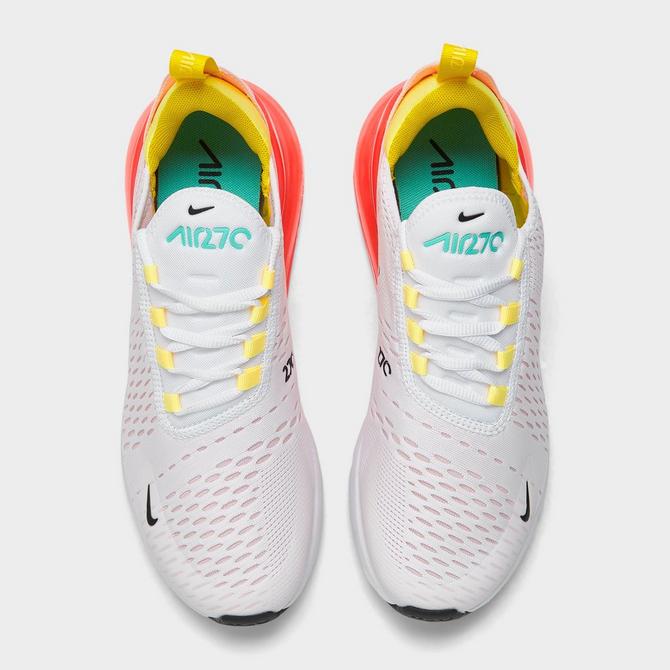 Air max 270 outlet womens white pink yellow