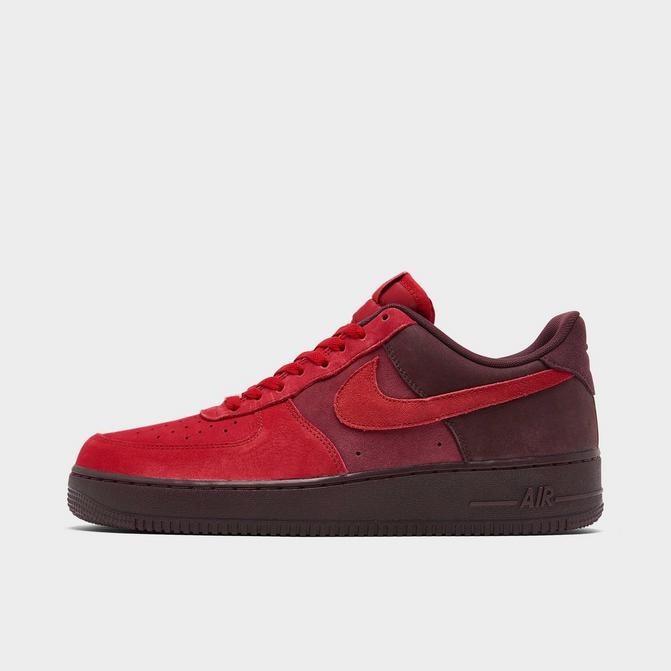 Air force 1 mens all red best sale