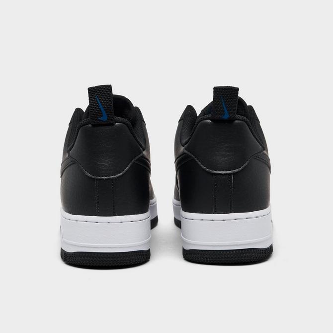 Nike air force 1 mens black and outlet blue