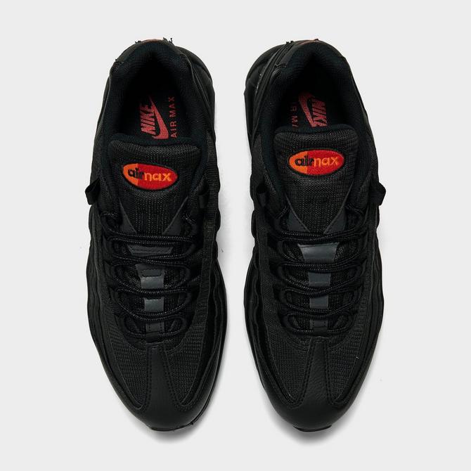 Air max 95 on sale black and orange jd