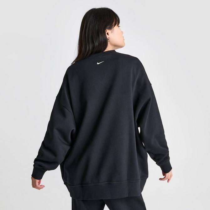 Women s Nike Sportswear Swoosh Oversized Crewneck Sweatshirt