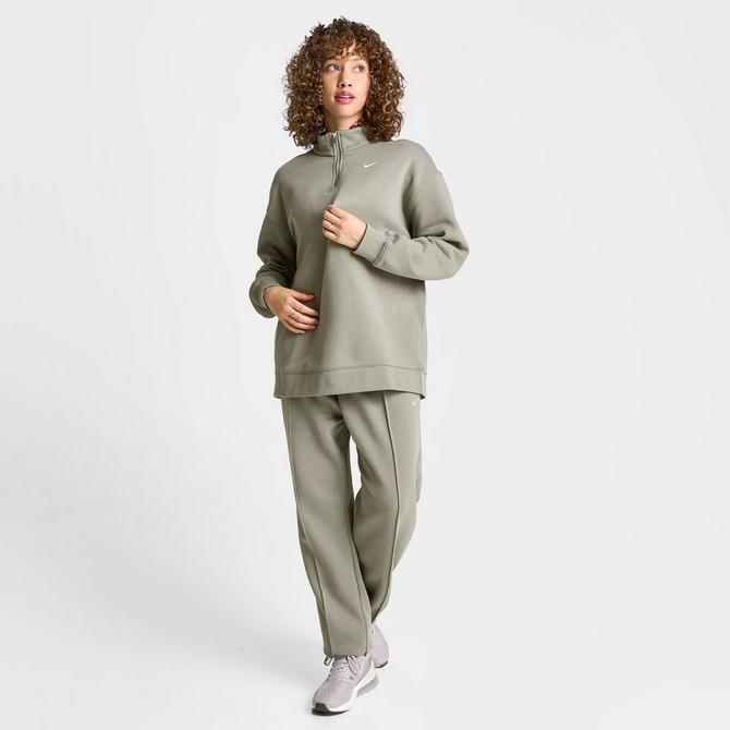 Women's Nike Sportswear Oversized Quarter-Zip Fleece Top