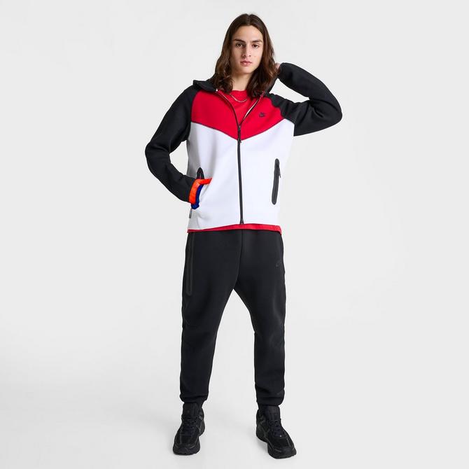 Red black and white nike sweatshirt sale