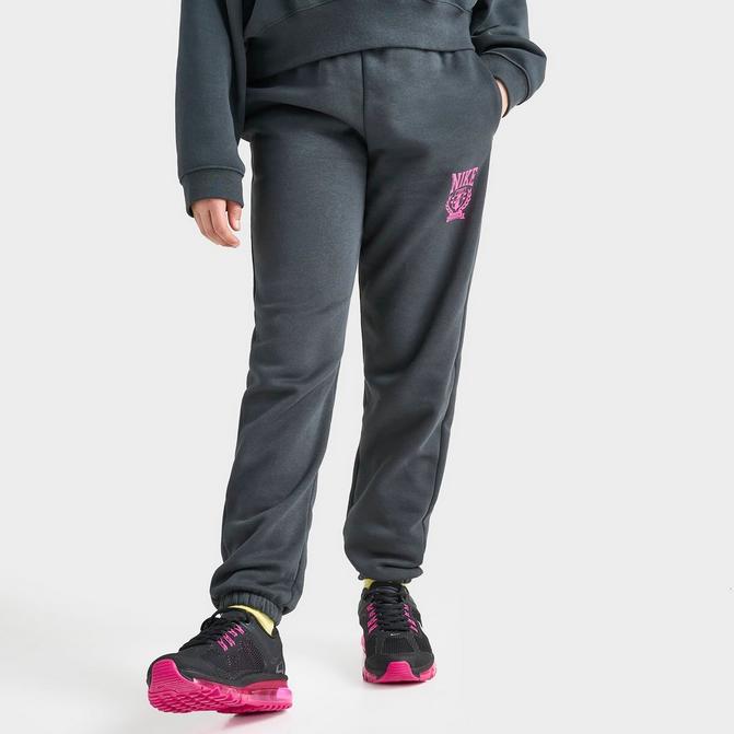Girls' Nike Sportswear Oversized Fleece Jogger Pants