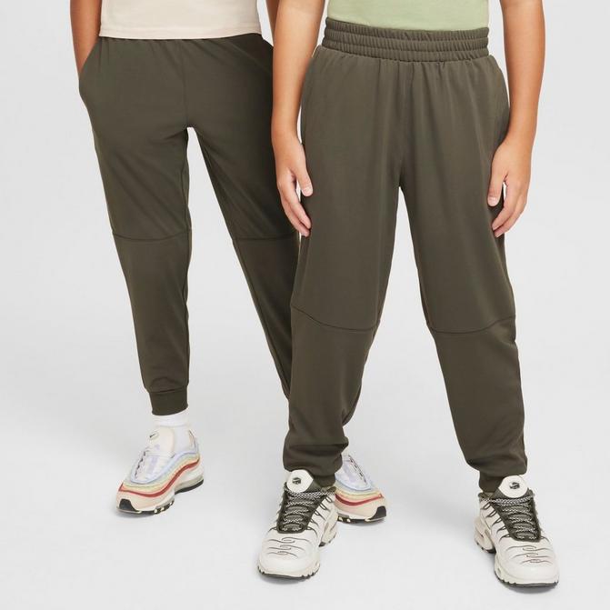 Kids khaki joggers clearance