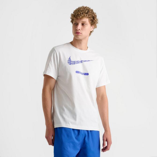 Men s Nike Sportswear Swoosh Heritage Logo T Shirt