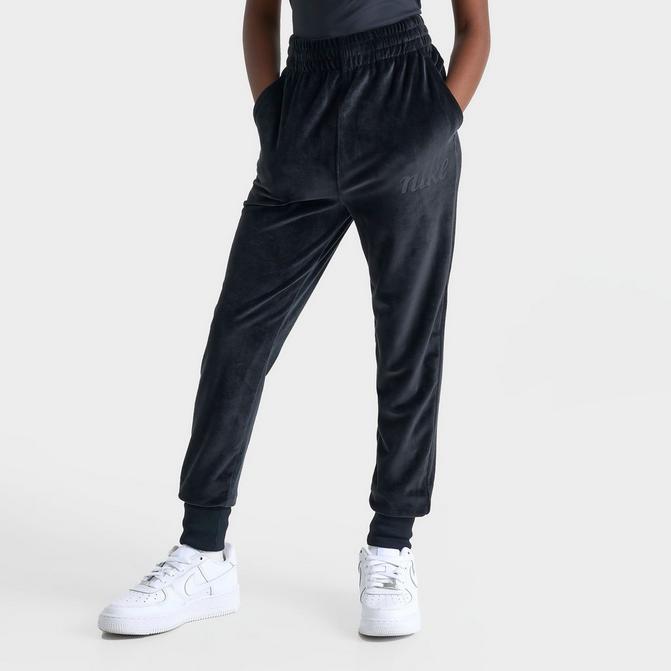 Girls Nike Sportswear Club Fleece Velour Jogger Pants