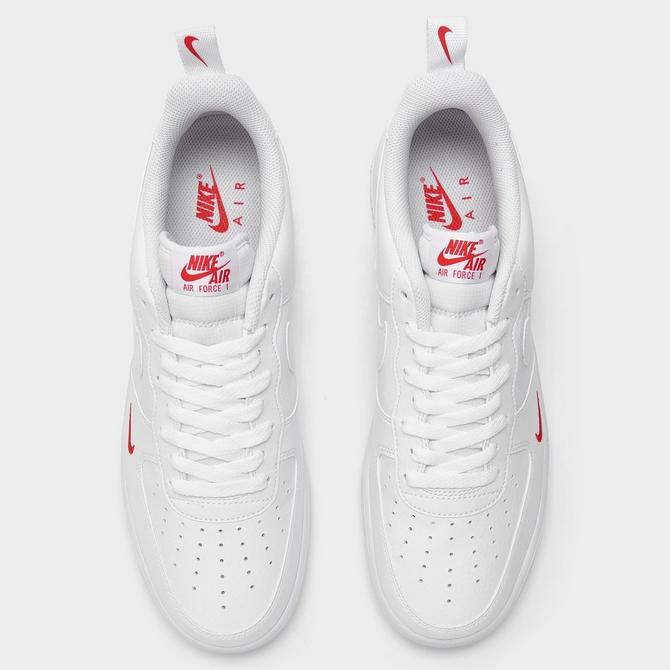 Nike air force 1 low - men's white/university red sale