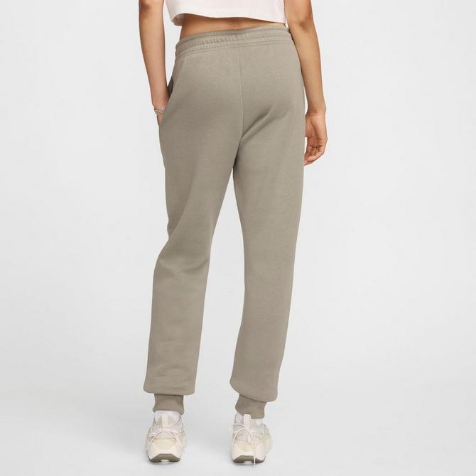 Nike Sportswear Phoenix Fleece Mid Rise Sweatpants Women s Light Army Sail L