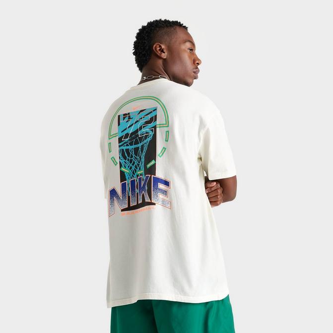 Nike Men s Max90 Basketball T Shirt in White Size 2XL FZ8093 113