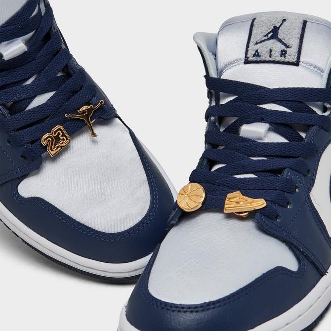 Air jordan 1 mid blue online