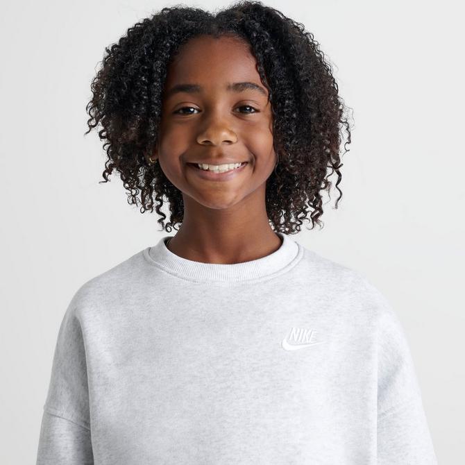 Girls Nike Sportswear Club Fleece Boxy Crewneck Sweatshirt JD Sports