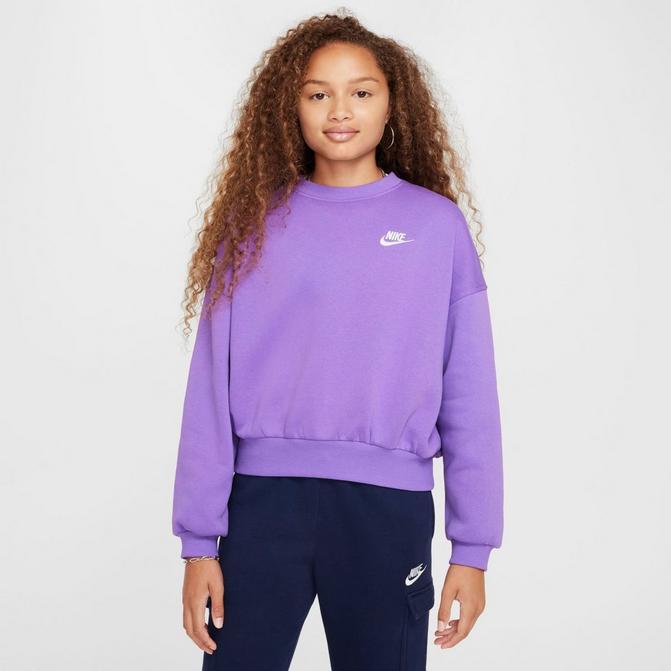 Nike crewneck sweatshirt girls sale