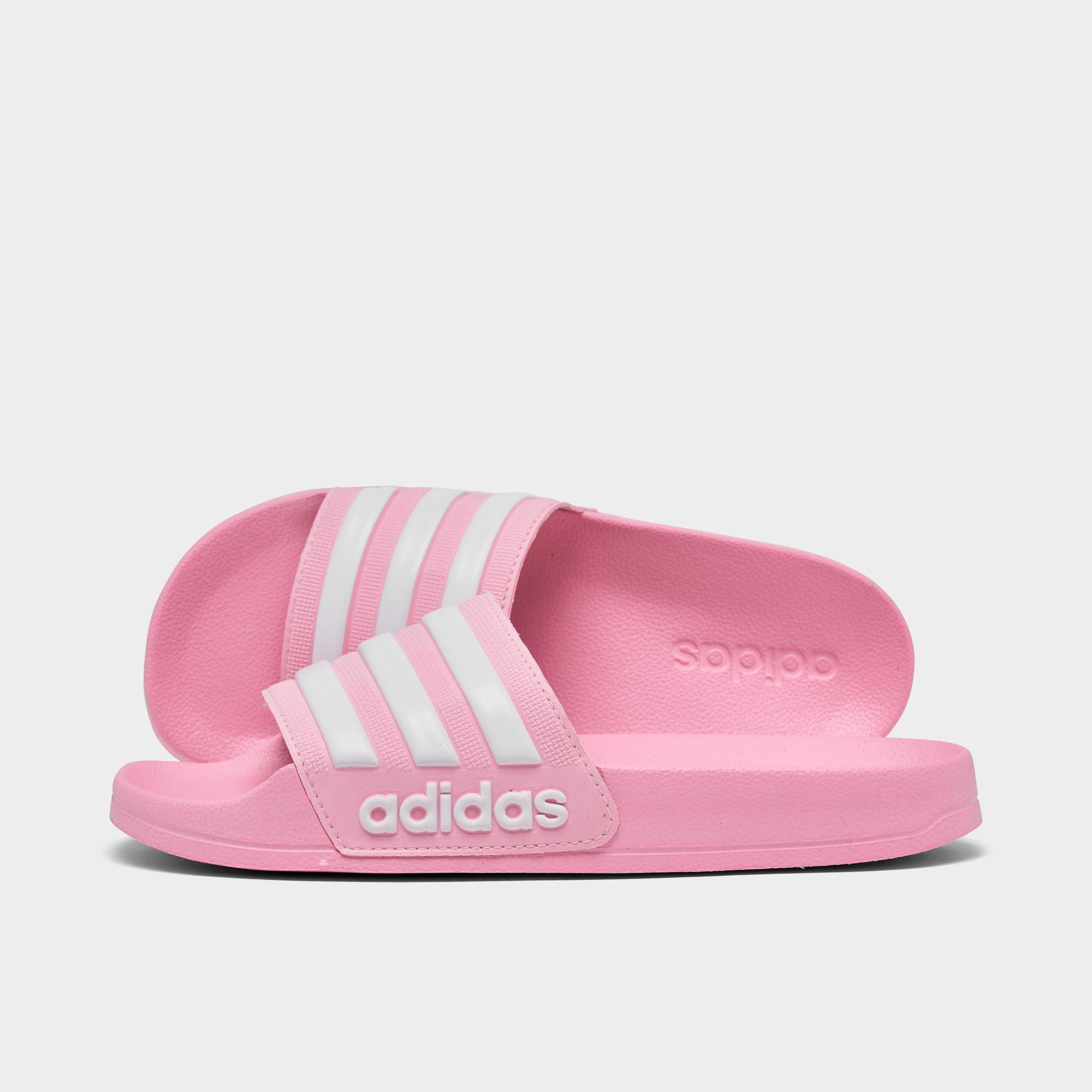 girls adidas flip flops